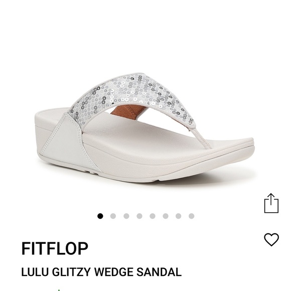 Fitflop Shoes - New FitFlop Lulu Glitzy Sandal US 7